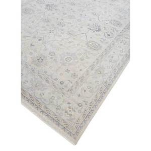 Erbe Hand Knotted Wool <b>Rug</b> Grey & Black <b>Boho</b> Style Medallion Pattern for Living Room and Hallway Decor Big Size-LNLP-03 - Product Image 2