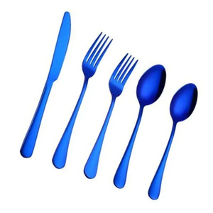 La plupart des ventes à bas prix métal acier inoxydable fourchette cuillère couteau restaurant vente en gros or couverts ensemble pour hôtels vaisselle - Product Image 6