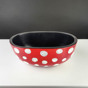 Cuenco lacado hecho a mano de Vietnam, artesanía de material natural tradicional para uso diario por fábrica en Vietnam - LBW6026 - Product Image 4