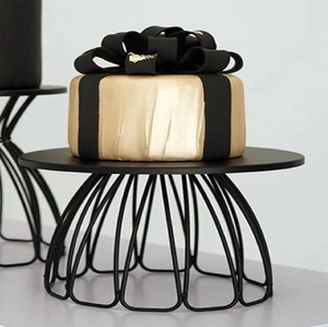 Soporte de pastel de acero inoxidable ecológico con parte superior redonda con diseño del Parlamento para eventos de fiesta de boda Logotipo de colores personalizados precios al por mayor - Product Image 6