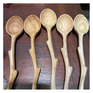 Juego de cucharas de madera Premium de Vietnam Material natural Utensilios de cocina ecológicos para cocinar y servir alimentos de forma segura - Product Image 3