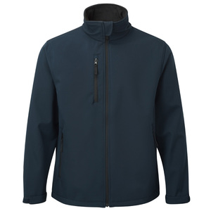 OEM Custom Men XXL Jackets Zipper Softshell Jacket Stand Collar Outdoor Hiking Water Resistance <b>Black</b> <b>Windbreaker</b> Casual Design - Product Image 2