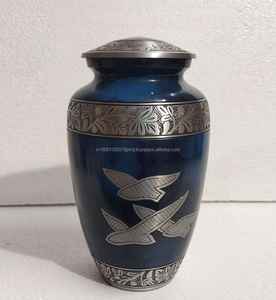 High Quality Customized Aluminium Cremation <b>Urn</b> With Best Quality Wholesale Metal <b>Large</b> Keepsake <b>Urn</b> Funeral Supplies - Product Image 2