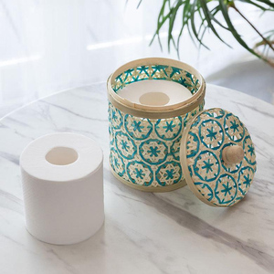 Bon prix sac de bonbons de poche Ramadan panier en bambou pour cadeaux boîte à thé faite à la main pour le Ramadan Eid 2026 fabriqué au Vietnam - Product Image 3
