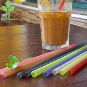 Vente chaude bio Ecostraws emballage personnalisé pour paille riz échantillon gratuit approvisionnement en vrac du Vietnam accessoires de verres - Product Image 1