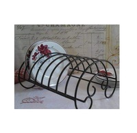 Support en métal pliable et réglable avec pieds courbés, taille personnalisable, logo, emballage carton pour boutiques de cadeaux, hôtels, présentoirs de collection