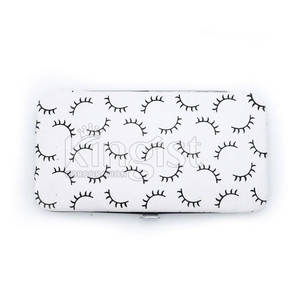 Étui à pinces en acier inoxydable avec logo personnalisé pour extensions de cils marque privée conception personnalisée outils de beauté - Product Image 3