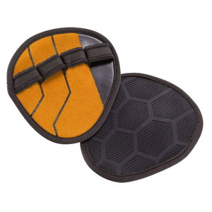 Gants de sport demi-doigts violets avec support de poignet, respirants, écologiques, en nylon/polyester/rayonne, robustes, pour haltérophilie, unisexe, avec crochets - Product Image 1