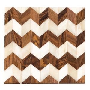 Home Decor Unique Design Horn Bone Square Shape Wood and Resin Wooden Drink <b>Coaster</b> Cup Wood <b>Coaster</b> High Quality Top Selling - Product Image 3