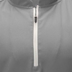 High Quality Custom Sublimation Winter Baseball Cage <b>Jacket</b> Breathable <b>Short</b> <b>Sleeves</b> Crew Neck Practice Sportswear Zipper Front - Product Image 6