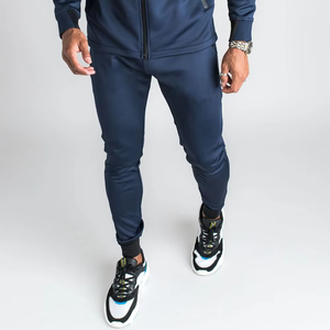 Ensemble de survêtements 2 pièces en polyester et coton pour hommes, avec poches cargo, vente en gros - Product Image 6