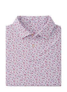 High Quality Custom Men's Vintage Printed for Polo Shirt Performance Short Sleeve Casual Style Breathable Knitted <b>Fabric</b>-Direct - Product Image 5