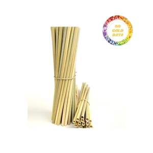 Paille à boire jetable écologique vietnamienne Paille à boire en herbe verte Paille à boire en matériau naturel pour l'exportation - Product Image 6