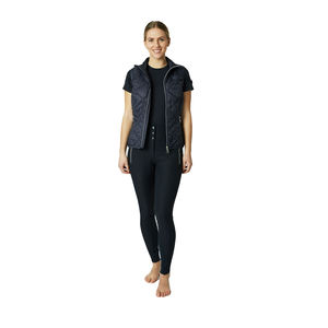 Chaleco de equitación acolchado para mujer de alta calidad al por mayor | Chaleco ecuestre térmico directo de fábrica OEM logotipo personalizado Nailon/poliéster a granel - Product Image 4