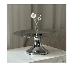 Support de gâteau en acier inoxydable de nouvelle conception support de fruits de gâteau de forme ronde de la plus grande qualité au prix le plus bas - Product Image 3