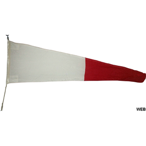 Bandera de Señalización Náutica Triangular Interrogativa 340x100x30cm - Product Image 3