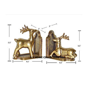 Meilleure vente Globe métallique créatif design fini brillant, serre-livres personnalisés à usage domestique moderne, vente en gros - Product Image 4