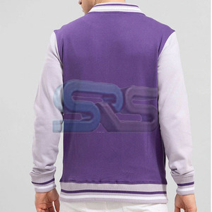 Veste d'hiver Letterman pour hommes avec logo personnalisé de qualité supérieure Streetwear à manches longues à la mode surdimensionné respirant vêtements d'extérieur décontractés - Product Image 5