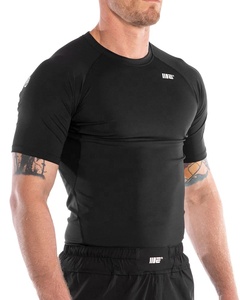 Vente en gros Design personnalisé à manches longues MMA Rash Guards Sublimation complète Fabriqué avec 100% coton Logo personnalisé et taille - Product Image 1