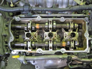 Moteur à essence V6 de 3,0 litres VQ30DE d'occasion japonais, assemblage complet pour voitures - Product Image 2