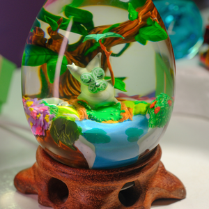 <b>Lamp</b> custom resin, Snolax <b>lamp</b> resin, custom night light, po.ke.mon <b>lamp</b> epoxy, art deco <b>lamp</b>, Personalized gift, Handmade gift - Product Image 5