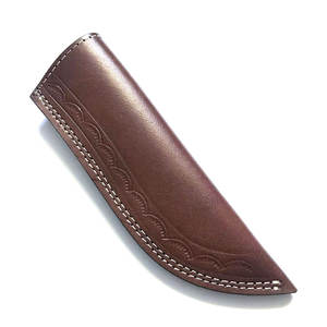 Funda de cuero OEM para cuchillos de caza al aire libre y cuchillos de camping hechos de cuero grueso y duradero - Product Image 1