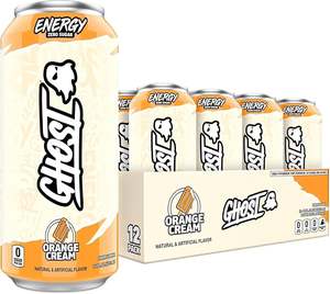 Bebida Energética Sin Azúcar GHOST ENERGY - Paquete de 12 Latas WARHEADS Original 0.33L Marrón - Product Image 4