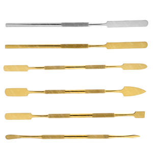 Herramienta de tallado de cera de hoja plana profesional, gancho curvo, herramientas de tallado de cera Dental, juego de esculpir de doble extremo, borde afilado antideslizante - Product Image 5