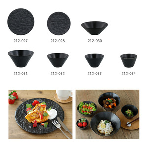 Ensembles d'assiettes en céramique de porcelaine d'art de restaurant d'hôtel japonais antique en verre de luxe vaisselle - Product Image 5