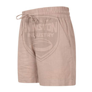 Shorts pour femmes de haute qualité dernière conception avec impression de logo personnalisé fermeture à la taille élastique short chaud respirant - Product Image 3