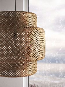 Abat-jour en rotin bambou moderne fait à la main du fournisseur du Vietnam livraison rapide minimaliste pour une utilisation intérieure OEM ODM Home Decor vente en gros - Product Image 2