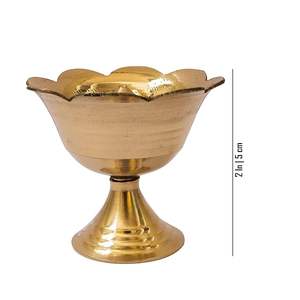Quemador de incienso de latón indio tradicional para templos y habitaciones Pooja creando una atmósfera pura y sagrada diaria - Product Image 2