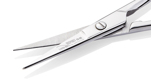 NGHIA Ensemble professionnel de manucure et de pédicure en acier inoxydable de haute qualité Finition gel ES-05 Ciseaux à sourcils et pince à cuticules - Product Image 4