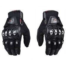 Guantes de Motocicleta de Cuero Deportivo Unisex de Alta Calidad, Color Personalizado, Recubiertos de Poliuretano, Antideslizantes, Diseño de Dedos Completos con Gancho - Product Image 3