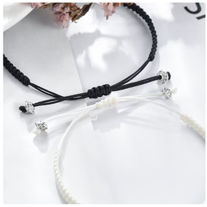 Relationship <b>Bracelets</b> for Couples, Long Distance His and Hers Promise Matching <b>Bracelet</b> l Wrap SAILOR KNOT <b>BRACELET</b> - Product Image 2