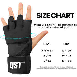 New Boxing Gel Padded Inner <b>Gloves</b> MMA Training Fist Protection Quick Hand Wraps Wrist Support Gel Mitts Boxing <b>Gloves</b> - Product Image 6