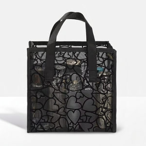 Bolsas de malla transpirables negras, elegantes y prácticas - Product Image 4
