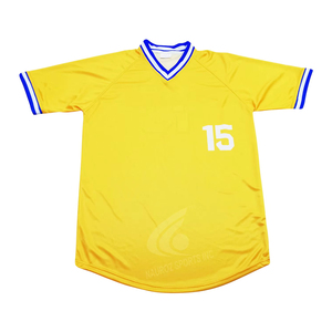 Customized Baseball Jersey Youth Adults OEM 100% Polyester Mesh Stitched Jersey Lightweight Quick Dry Breathable Sublimated - Product Image 1