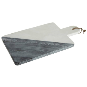 Banswara เขียงไม้อะคาเซียหินอ่อนสีขาวใช้กับเขียงหั่นชีส - Product Image 3