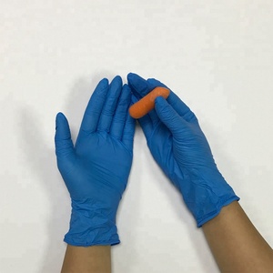 Nitrile Gloves Powder Free <strong>Malaysia</strong> Nitrile Examination Gloves Disposable Nitrile Gloves Powder Free Blue