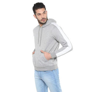 Sudaderas con capucha para hombre, Jersey de algodón con forro polar, ropa de calle, ropa de invierno, más vendida, Color gris, novedad - Product Image 4
