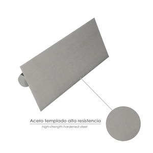 Spatola Professionale con Manico in Polipropilene, Liscia, 280x120 mm. - Product Image 4