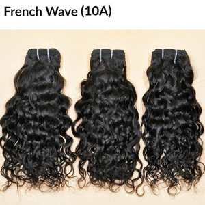 Extension de cheveux de femme de vrais cheveux de haute qualité avec type ondulé facile à fixer pour le bureau quotidien de la femme pour l'exportation mondiale depuis l'Inde - Product Image 6