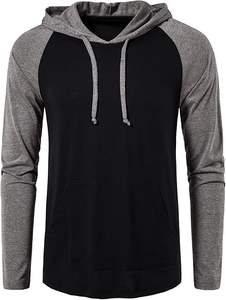 Sudaderas Casuales de Invierno para Hombre, Color Sólido, 100% Algodón, Felpa, Corte Regular, Secado Rápido y Transpirable, Ecológicas, con Bolsillo, Alta Calidad - Product Image 3