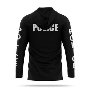 Calidad Premium su propio diseño rendimiento de los hombres con capucha al aire libre manga larga escalada correr Atlético UV camisetas con capucha - Product Image 2