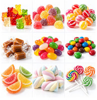 Machine d'emballage automatique de bonbons en bouteille, ligne de production de comptage, de remplissage, de bouchage et d'étiquetage de bonbons gélifiés