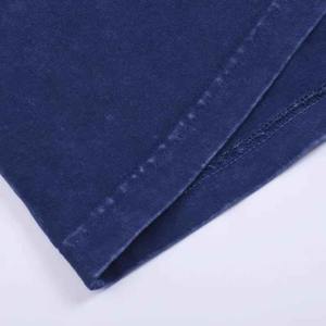 Camiseta de gran tamaño para hombre al por mayor de alta calidad 230 GSM 100% algodón camiseta lavada con ácido en blanco se puede personalizar el logotipo - Product Image 3