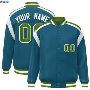Chaqueta Deportiva de Béisbol con Bordado Personalizado de Alta Calidad, Chaqueta de Moda para Hombre, Talla Grande - Product Image 1