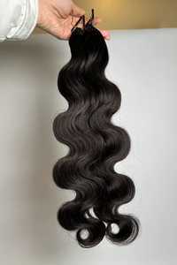 ผมแท้ 100% เรมี่ แบบเส้นเดี่ยว ลอนคลาย สีดำธรรมชาติ - Product Image 5