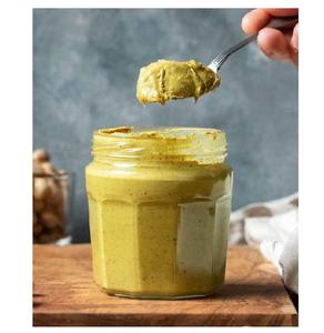 Crema de Pistacho en Tarro de 200g, Paquete de 12, Sabor Cremoso a Nuez, Ideal para Desayunos, Repostería y Postres, Sin Lácteos - Product Image 1